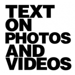 teks pada foto dan editor font