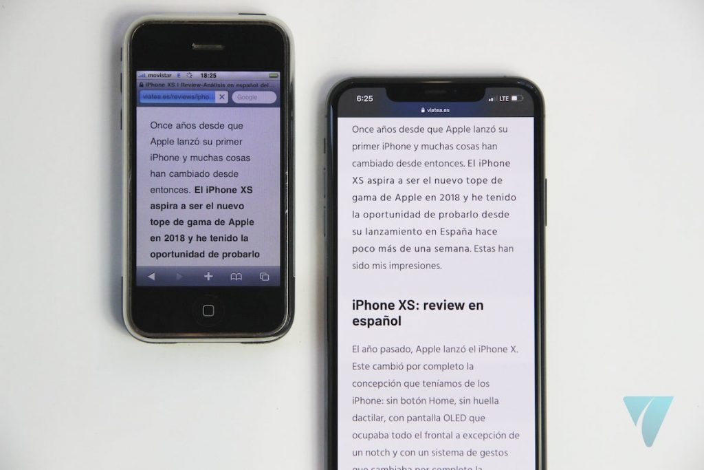  iPhone 11 Pro Max vs iPhone 2G Web