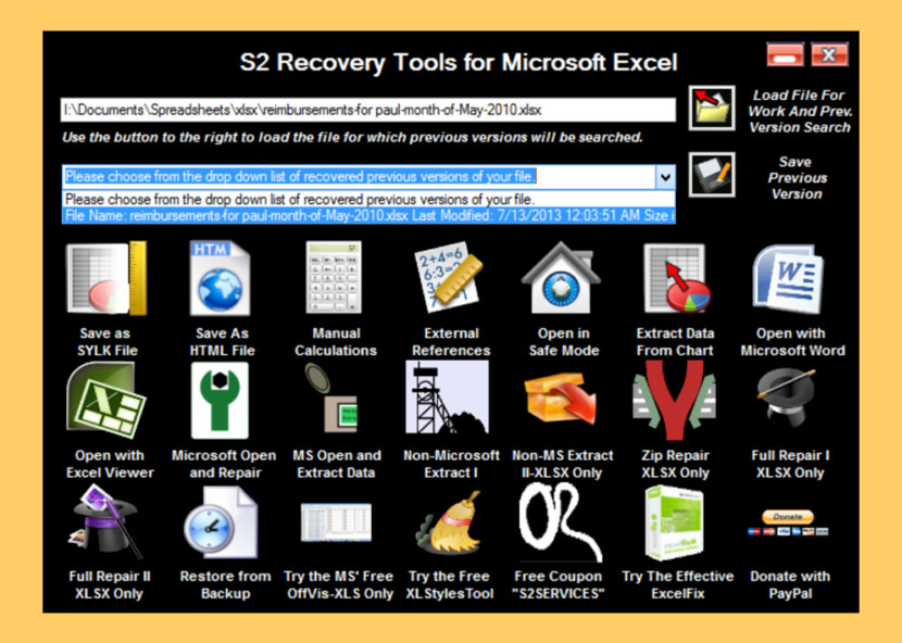 Alat Pemulihan S2 untuk Microsoft Word