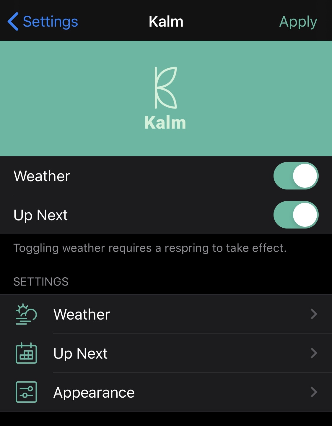 Kalm adalah layar Kunci yang lebih informatif untuk iPhone berkapasitas besar 3