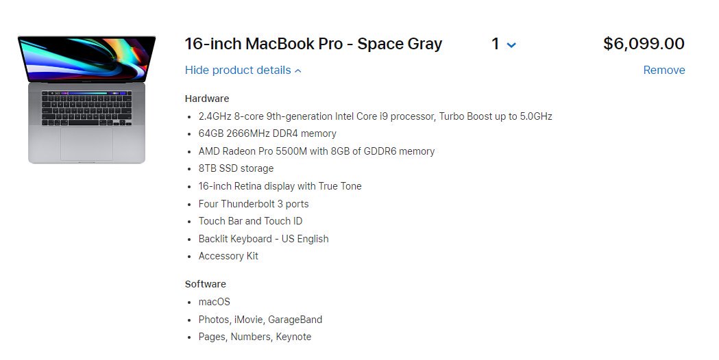 Apple Meluncurkan Notebook Paling Kuat Hingga Saat Ini, MacBook Pro 16-inci-nya 2