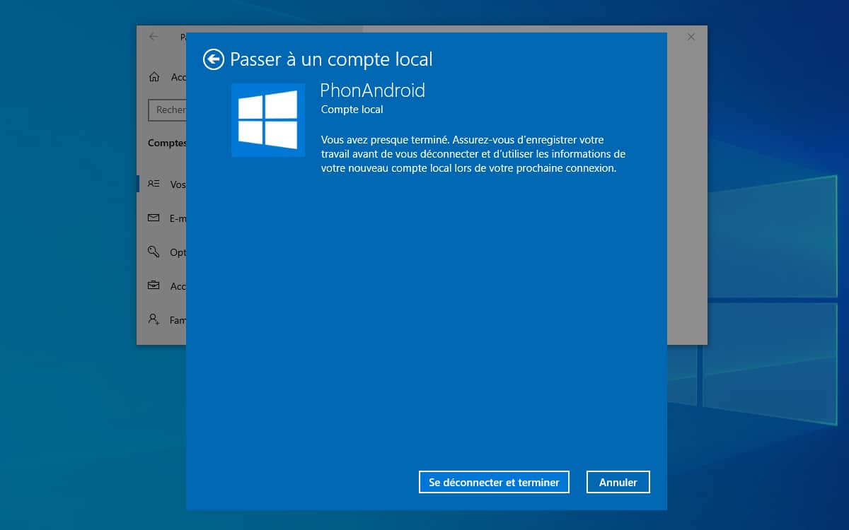 Windows 10: cara beralih ke akun lokal dan melakukannya tanpa akun Microsoft