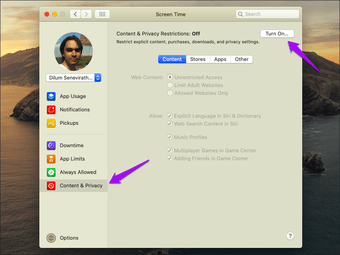 Nonaktifkan Private Browsing Safari Mac 3