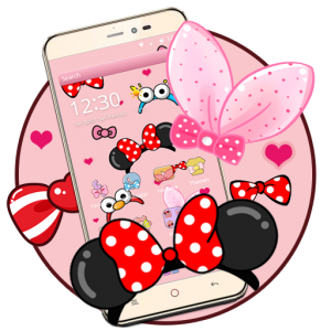 kartun pink cute butterfly theme2
