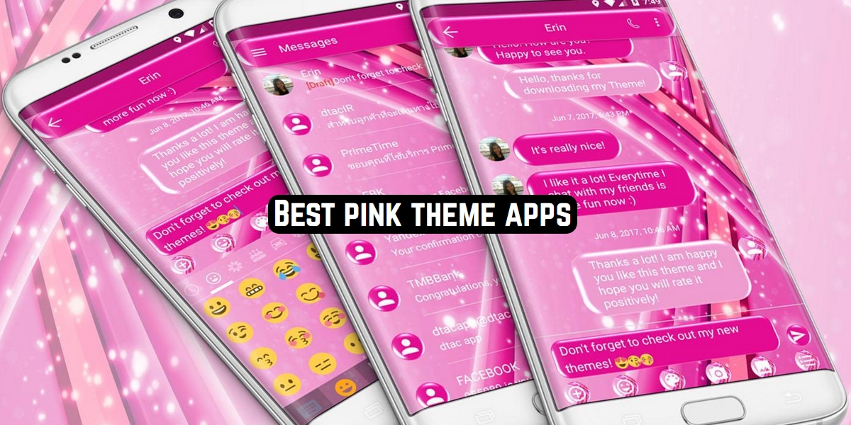 pink themes