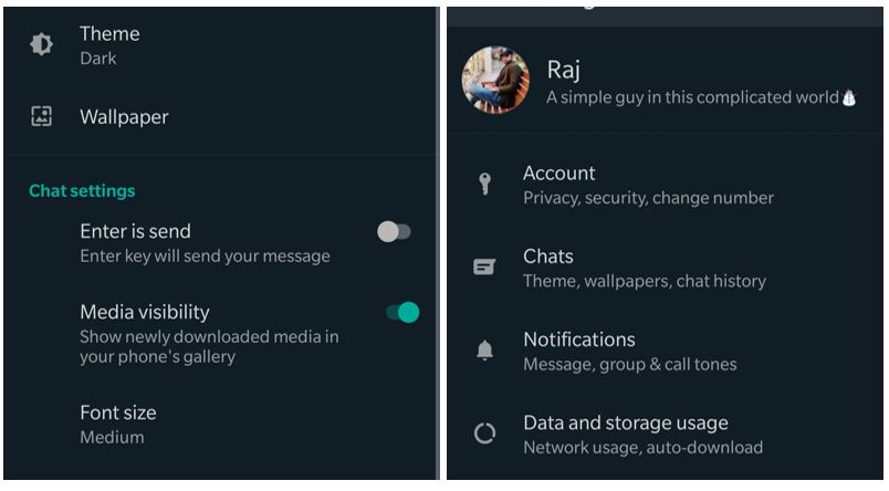 Mode Gelap WhatsApp tersedia untuk pengguna Android, uji sekarang!