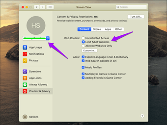 Nonaktifkan Private Browsing Safari Mac 10