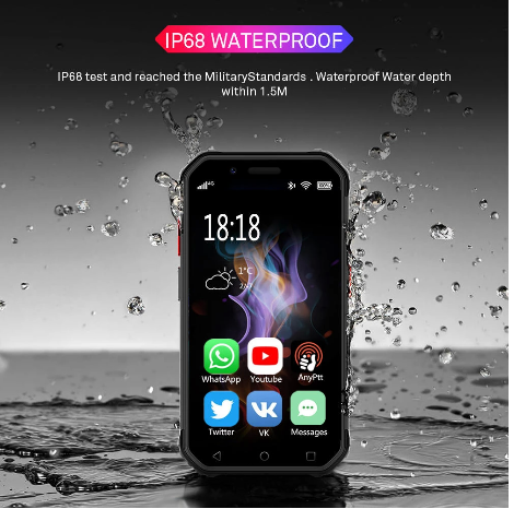Phát hành điện thoại thông minh 4G mini chống nước có chức năng NFCO S10 Pro IP68: Được bán với giá $ 109,99 5