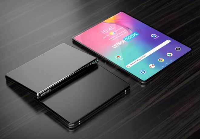 Samsung Patents складной планшет, который выглядит больше Galaxy Fold  2