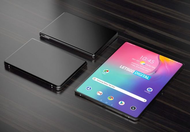 Samsung Patents складной планшет, который выглядит больше Galaxy Fold  3