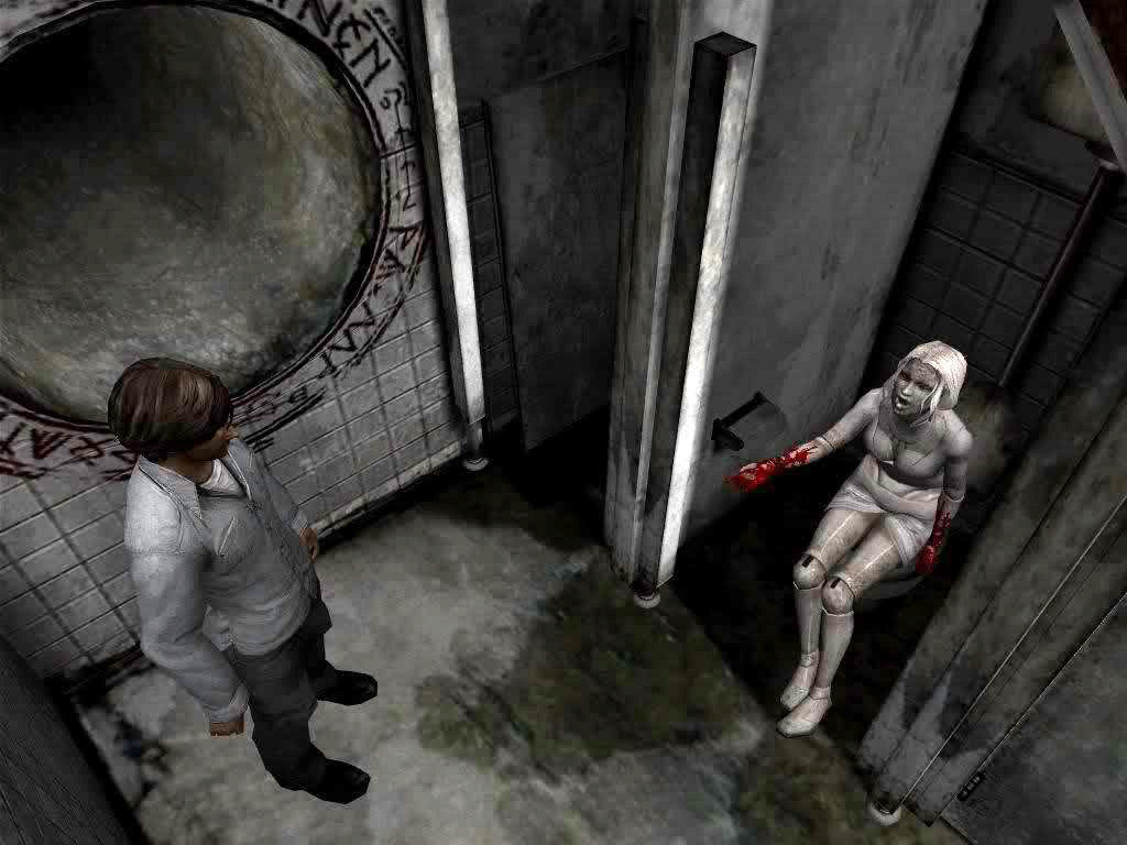 Horror in the shithouse - mengangkat tutup obsesi aneh Silent Hill dengan kamar mandi 4