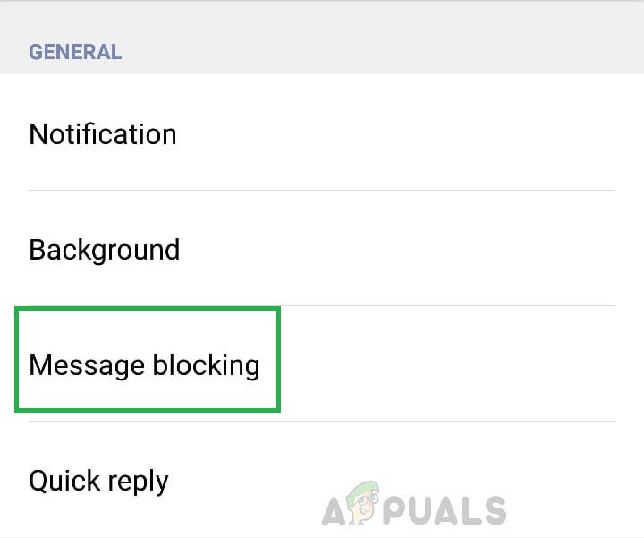 Bagaimana cara memblokir teks di Android? 6