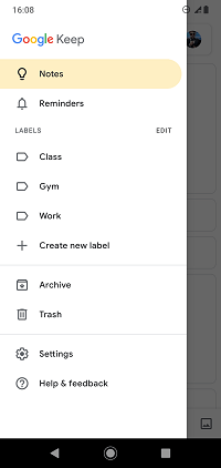 Cara Membuat Folder di Google Keep 2