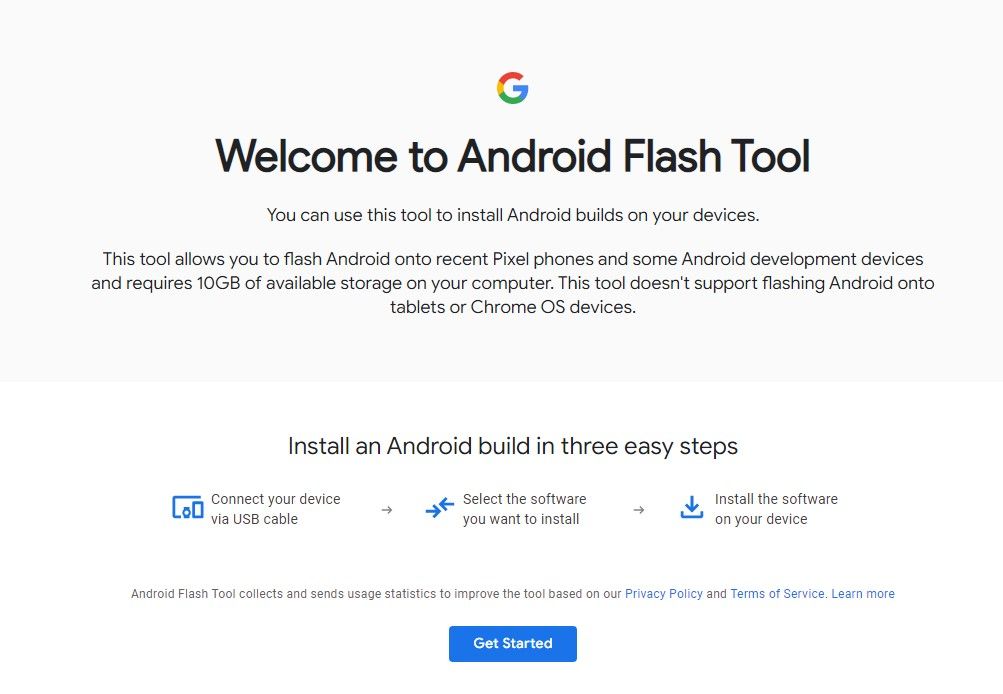 Perangkat Flash Android: Flash Android Dibangun di Google Pixel dan Perangkat AOSP