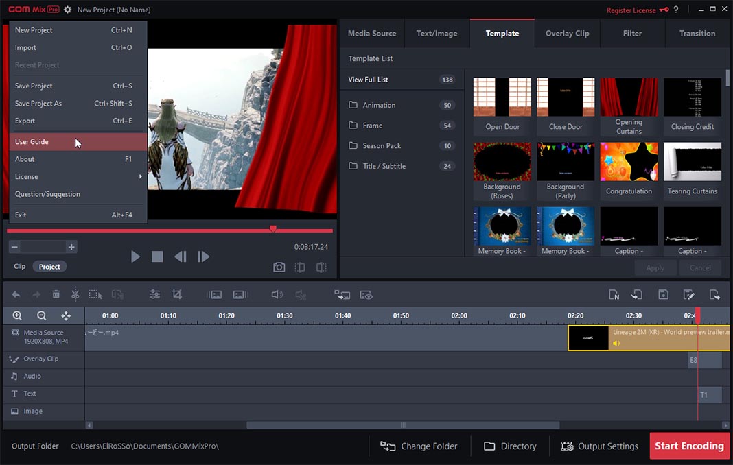 GOM Mix Pro: Hur man skapar en sammansatt video på mindre än 10 minuter 1