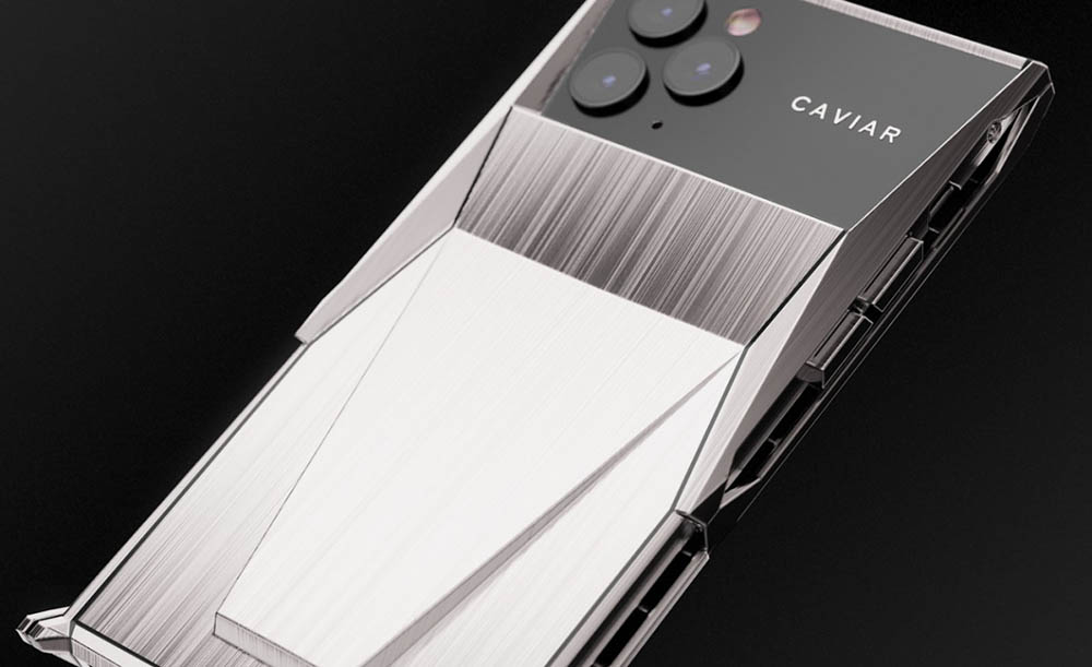 Caviar menunjukkan "iPhone Cybertruck": iPhone 11 Pro / Pro Max berdasarkan truk Tesla 1