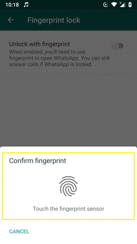 Cara Mengaktifkan Kunci Sidik Jari di WhatsApp untuk Android 1