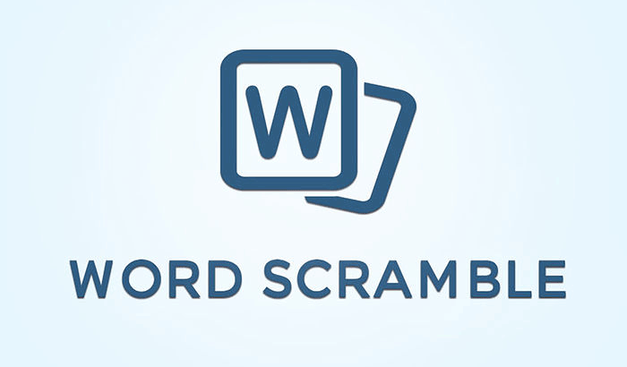 Screenshot Word Scramble Two Player iPhone dan iPad Game
