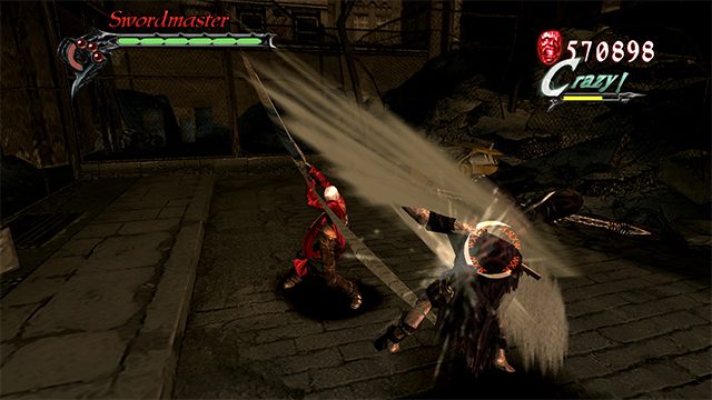 Devil May Cry 3 Switch Port juga menambahkan pergantian senjata baru