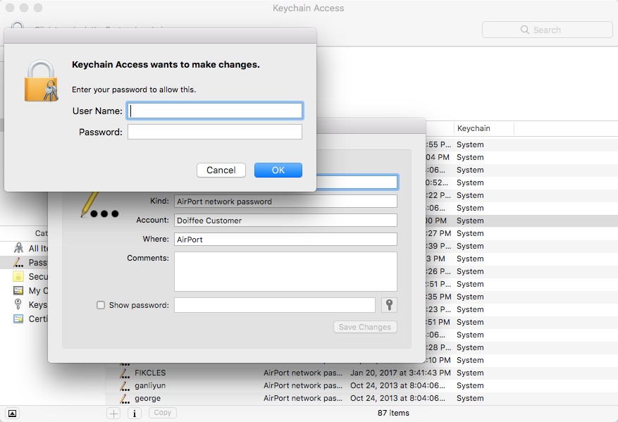 Cách tìm mật khẩu WiFi được lưu trữ trên máy Mac 2