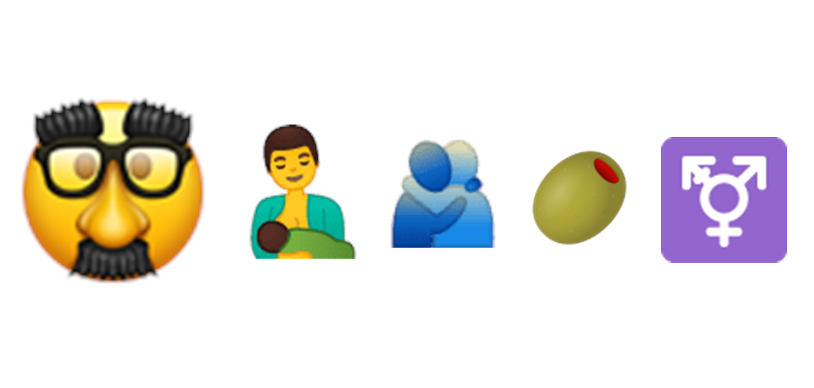 Las aceitunas, el símbolo trans y un abrazo, algunos de los nuevos emojis que podrás usar en WhatsApp