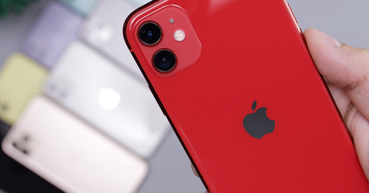 iPhone 11 rojo
