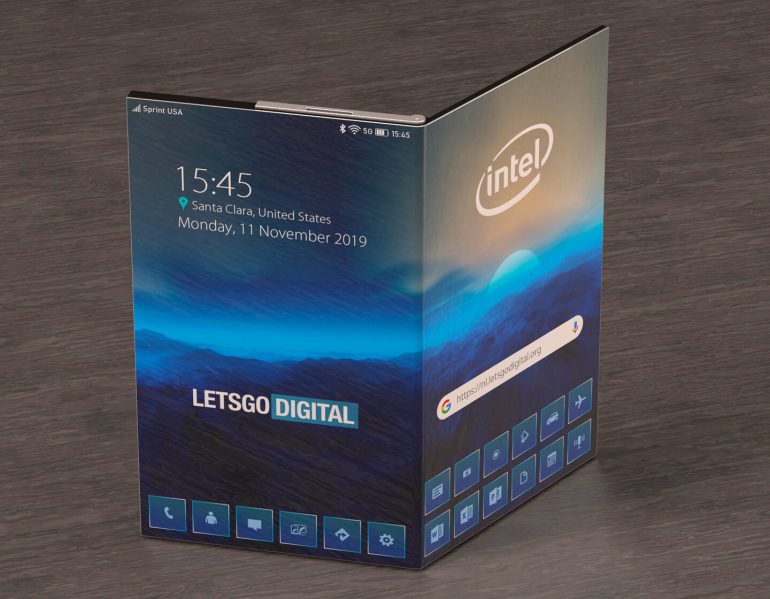 Paten lipat untuk smartphones Intel