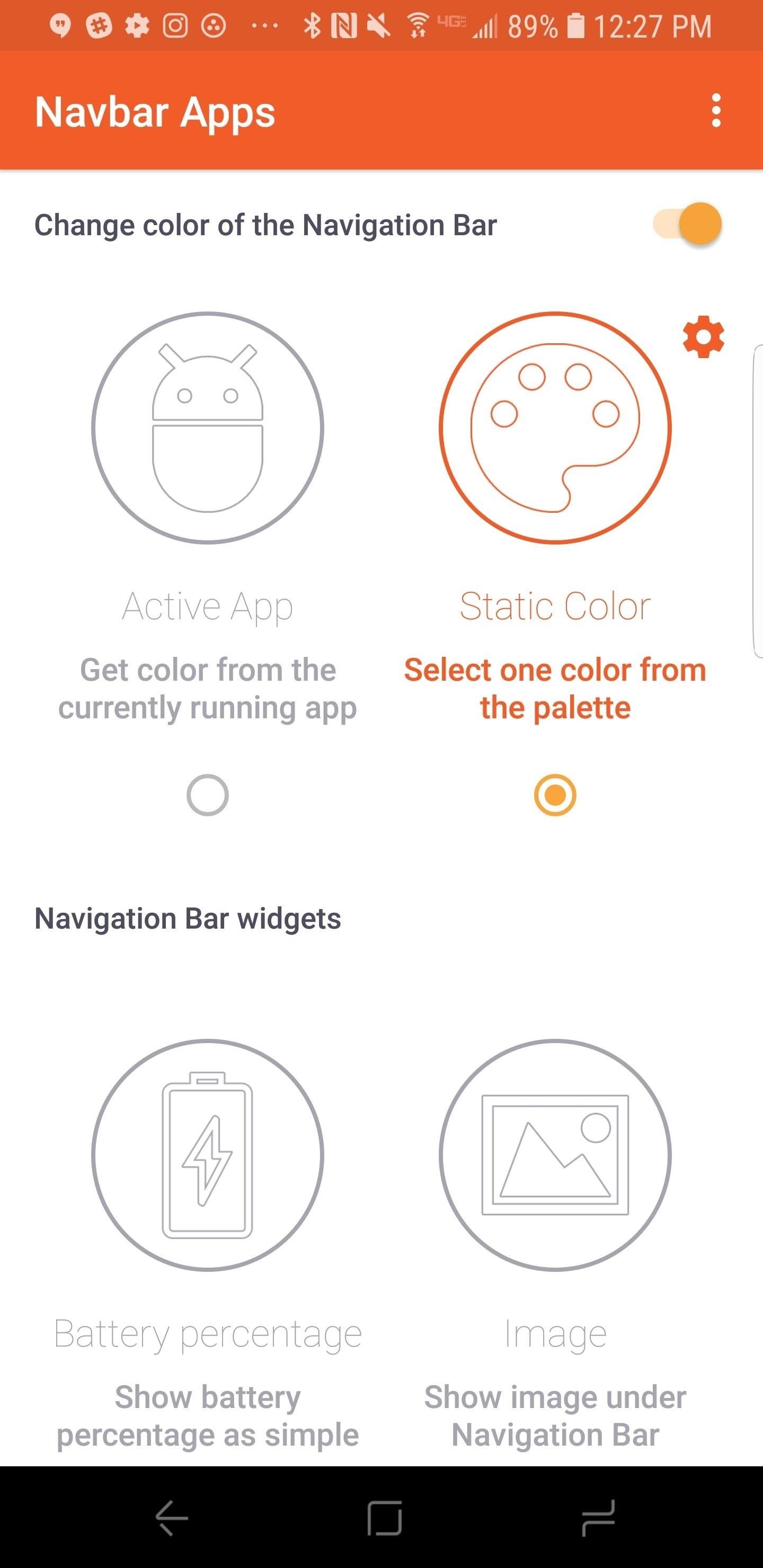Bagaimana caranya Switch Anda Galaxy Bar Navigasi S9 ke Hitam