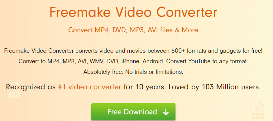 konverter video freemake