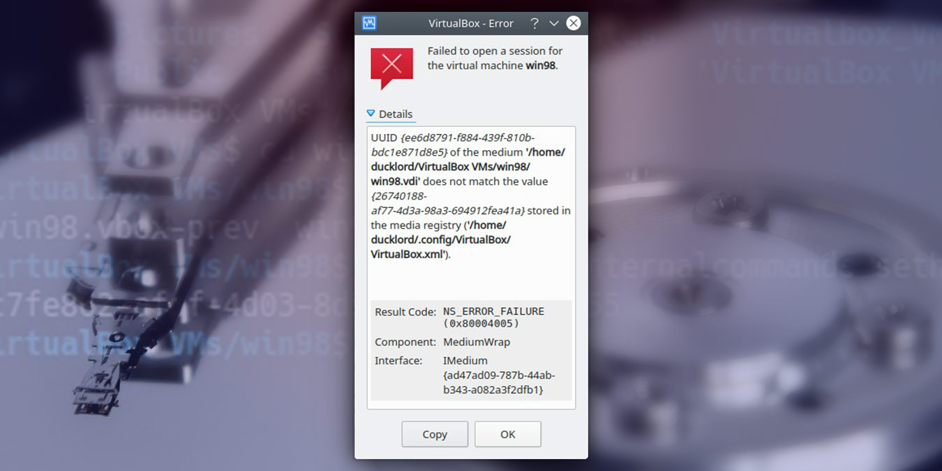 Bagaimana Mengubah UUID di HDD VirtualBox