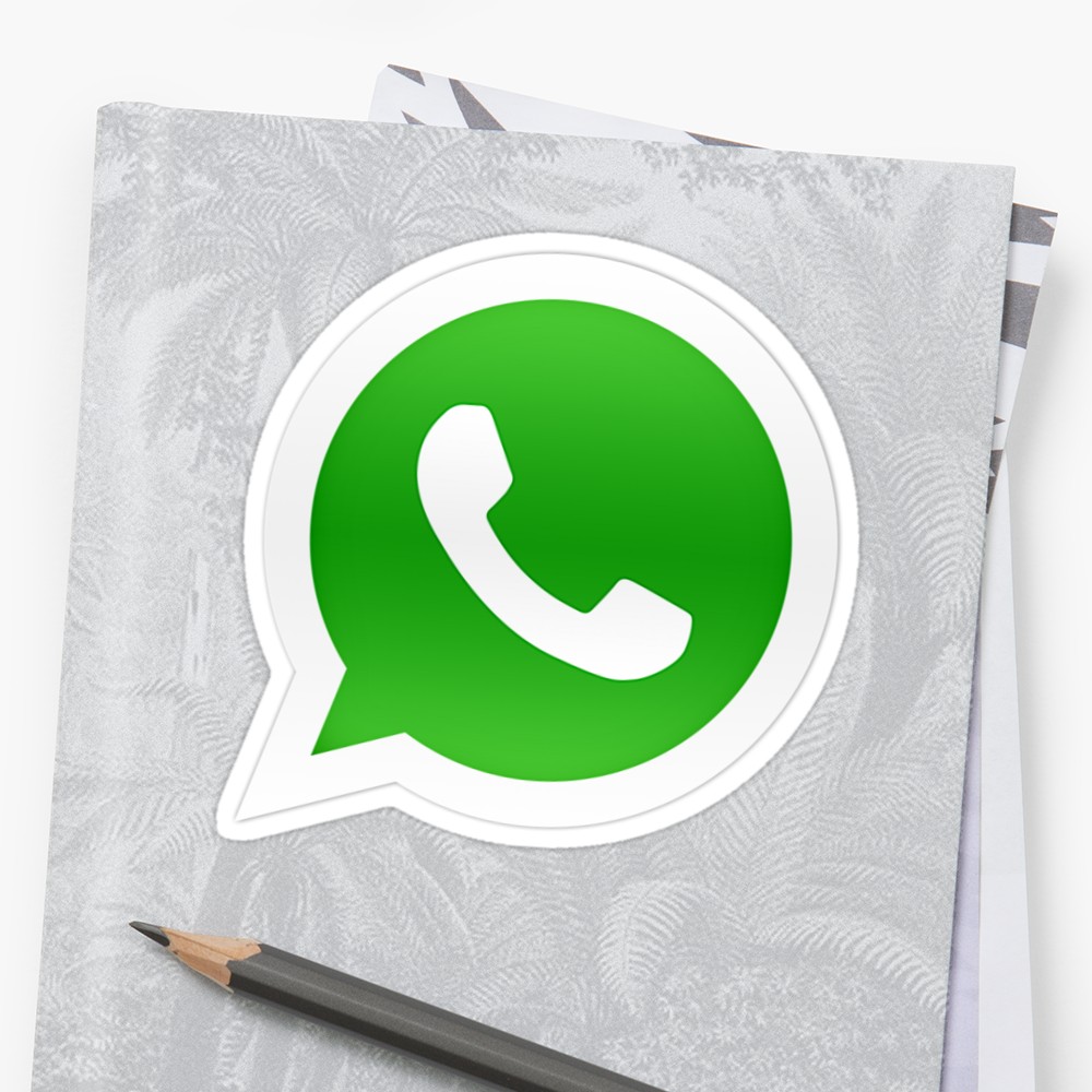 Logotipo WhatsApp con fondo gris