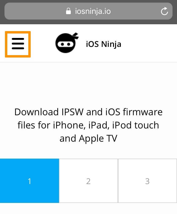 Cara menggunakan iOS Ninja untuk menginstal jailbreak belum pernah dilakukan tanpa komputer 3