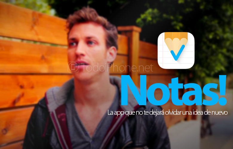 Notera!  Idealisk app för anteckningar från iPhone och iPad