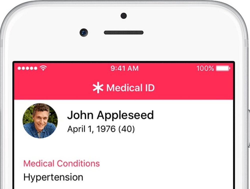 apple medical id Consulter la fiche médicale, en urgence, d’un iPhone verrouillé