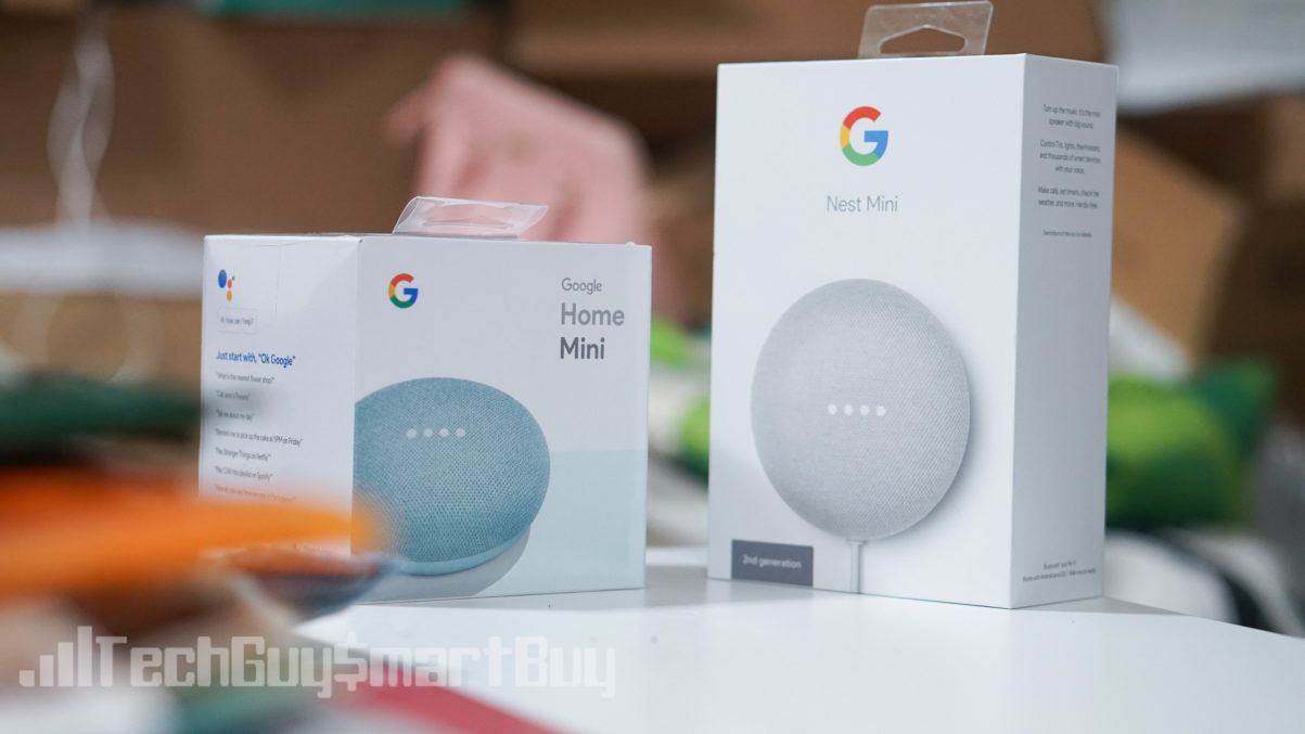 Google Nest Mini And Google Home