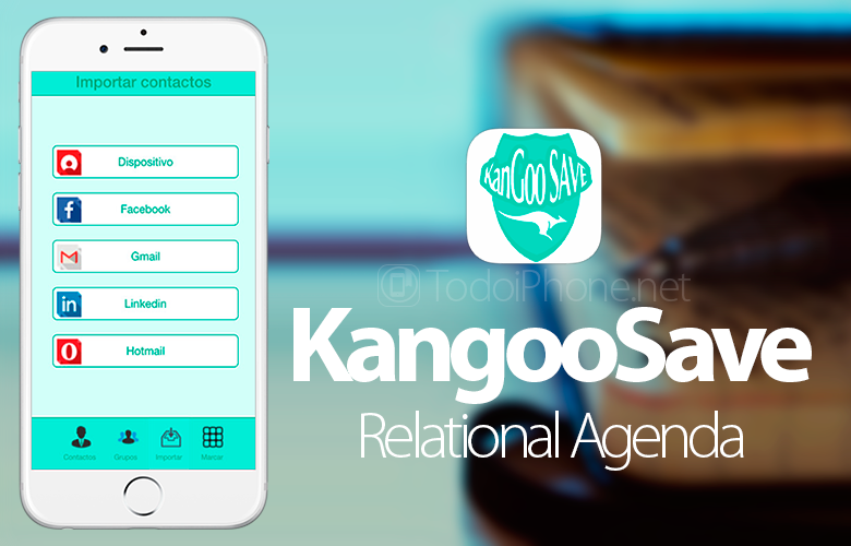 Kangoosave, agenda kontak cerdas untuk iPhone dan iPad 2