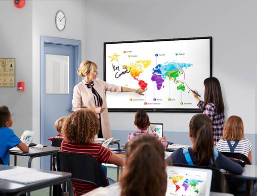LG menghadirkan layar interaktif pertamanya untuk lingkungan pendidikan