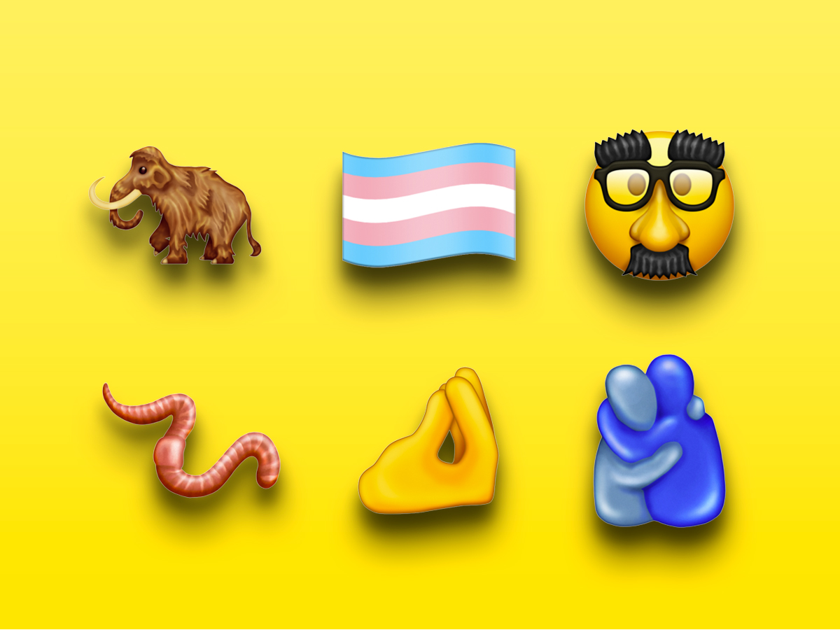 Mammoth berbulu, gerakan tangan Italia, dan bendera trans adalah di antara 117 emoji baru untuk tahun 2020