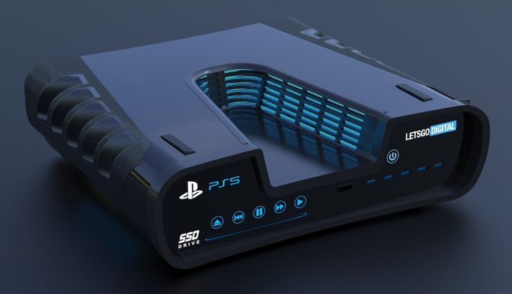 Paten desain PlayStation 5 pada render 1 740x425 0