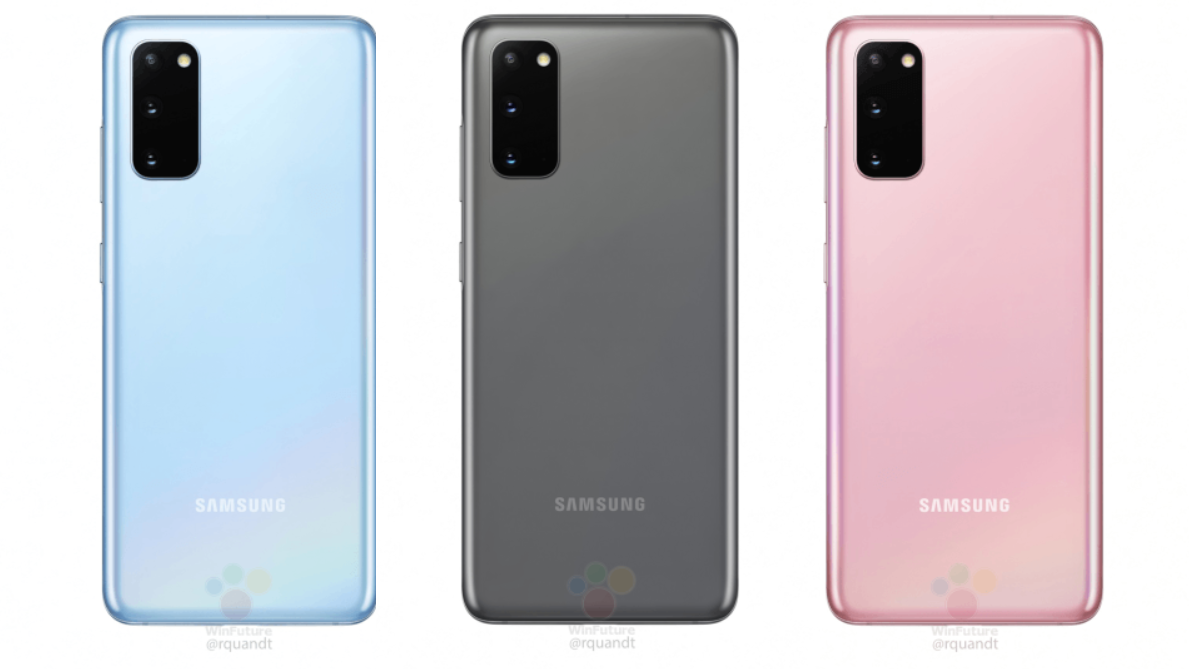 Samsung Galaxy S20 warna