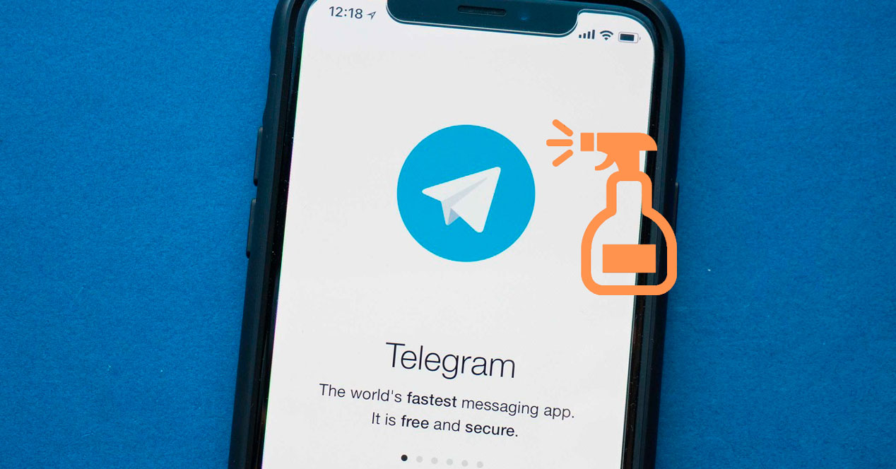 Limpiar la caché de Telegram para recuperar espacio de almacenamiento