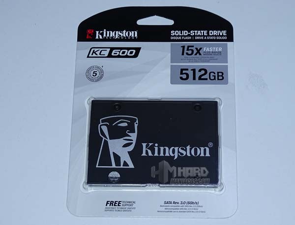 Revisión de Kingston KC600 SSD 1