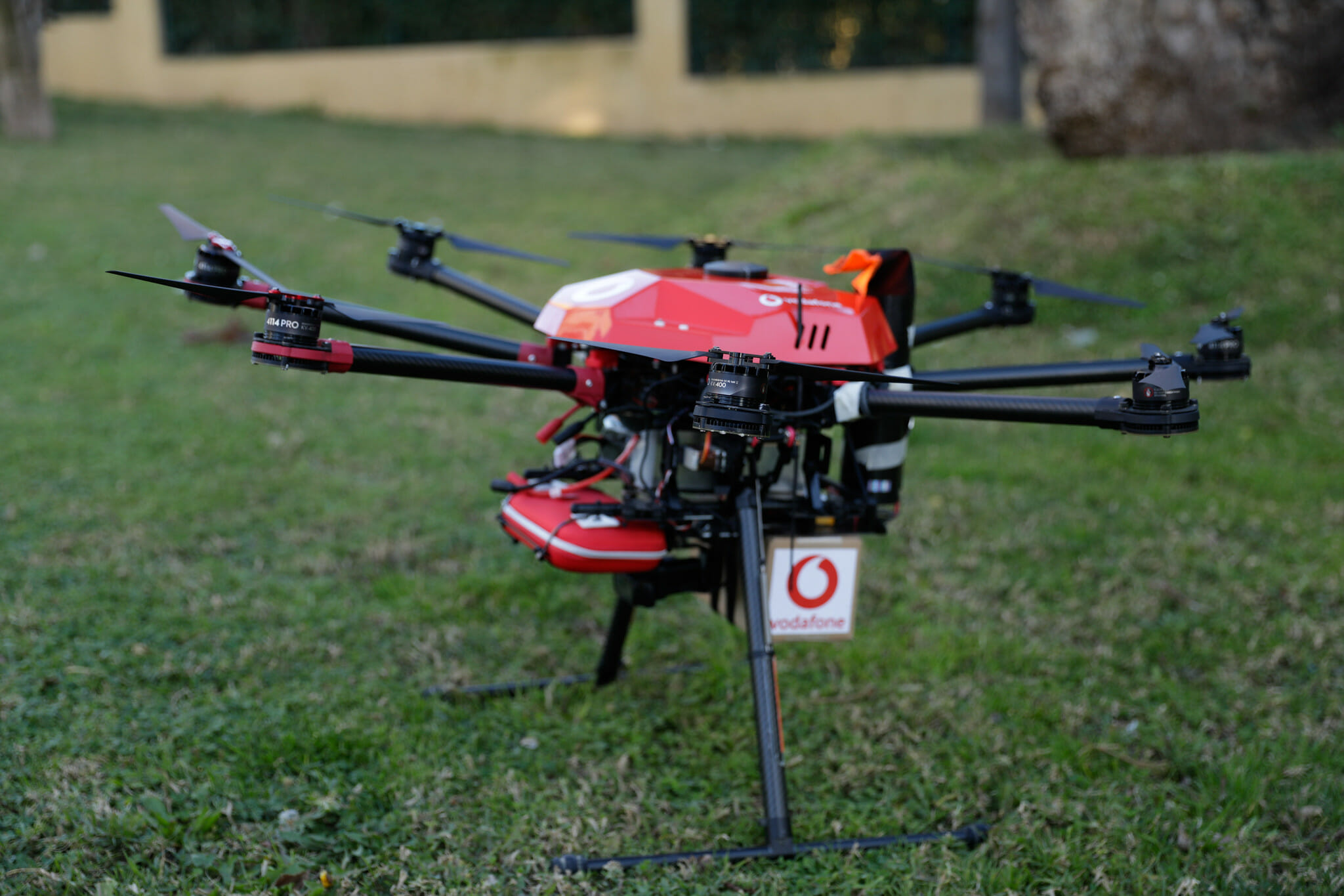 Vodafone menyebarkan jaringan 5G pada penerbangan drone pertama di lingkungan perkotaan