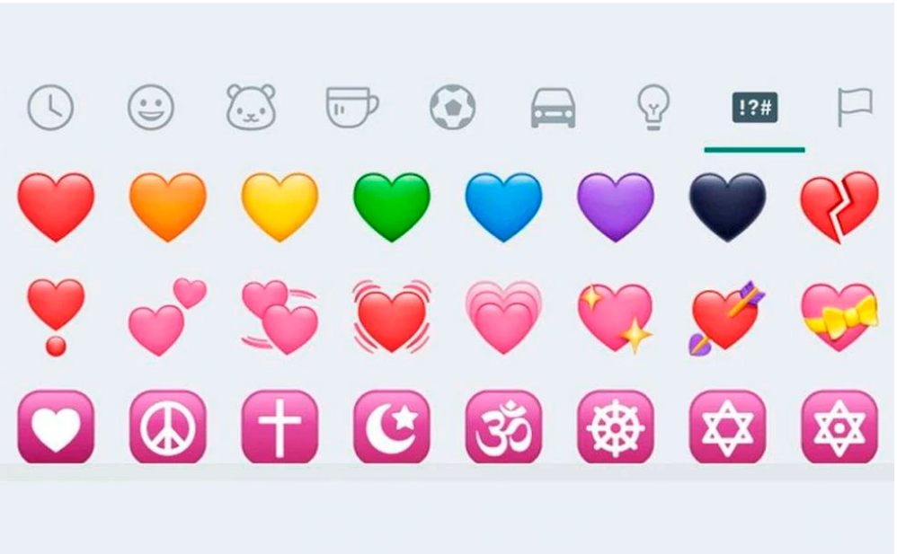 Meanings emoji heart Meaning Of