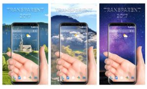 best transparent screen apps Android/ iPhone