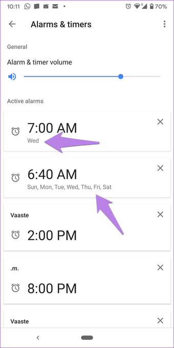 Google home mini alarm 10