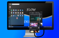 Aplikasi Android Mingguan - tangkapan layar Flow Desktop