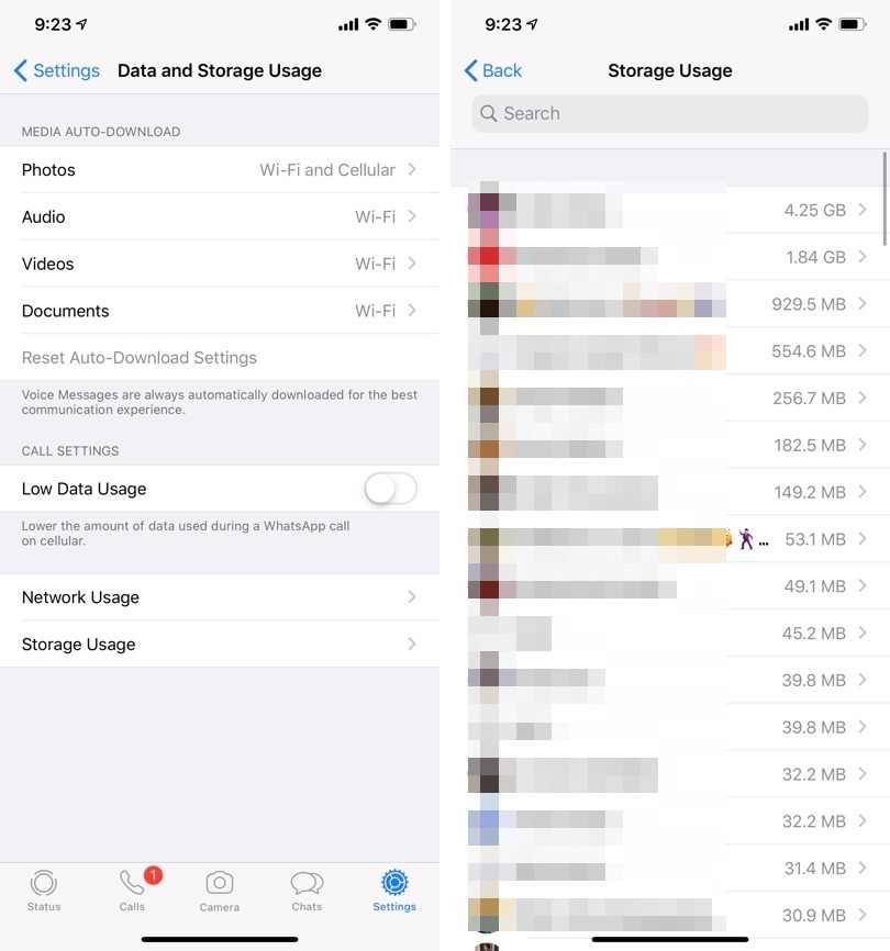 Cara mengosongkan penyimpanan iPhone dan menghapus dokumen dan data WhatsApp 1