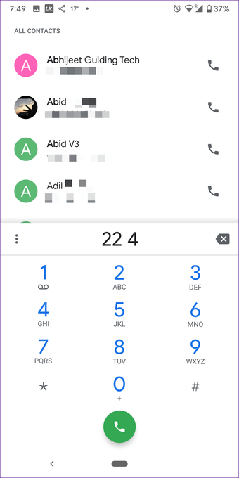 Fitur Tips Trik Aplikasi Google Phone Dialer 12