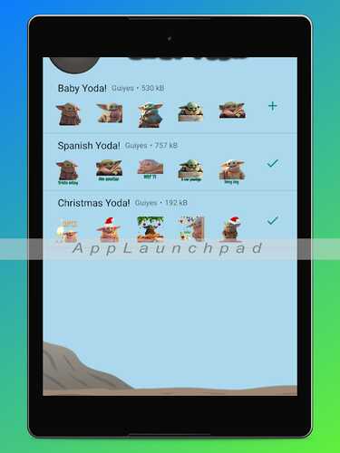 De 4 bästa Baby Yoda Android-apparna (tapeter, klistermärken och…